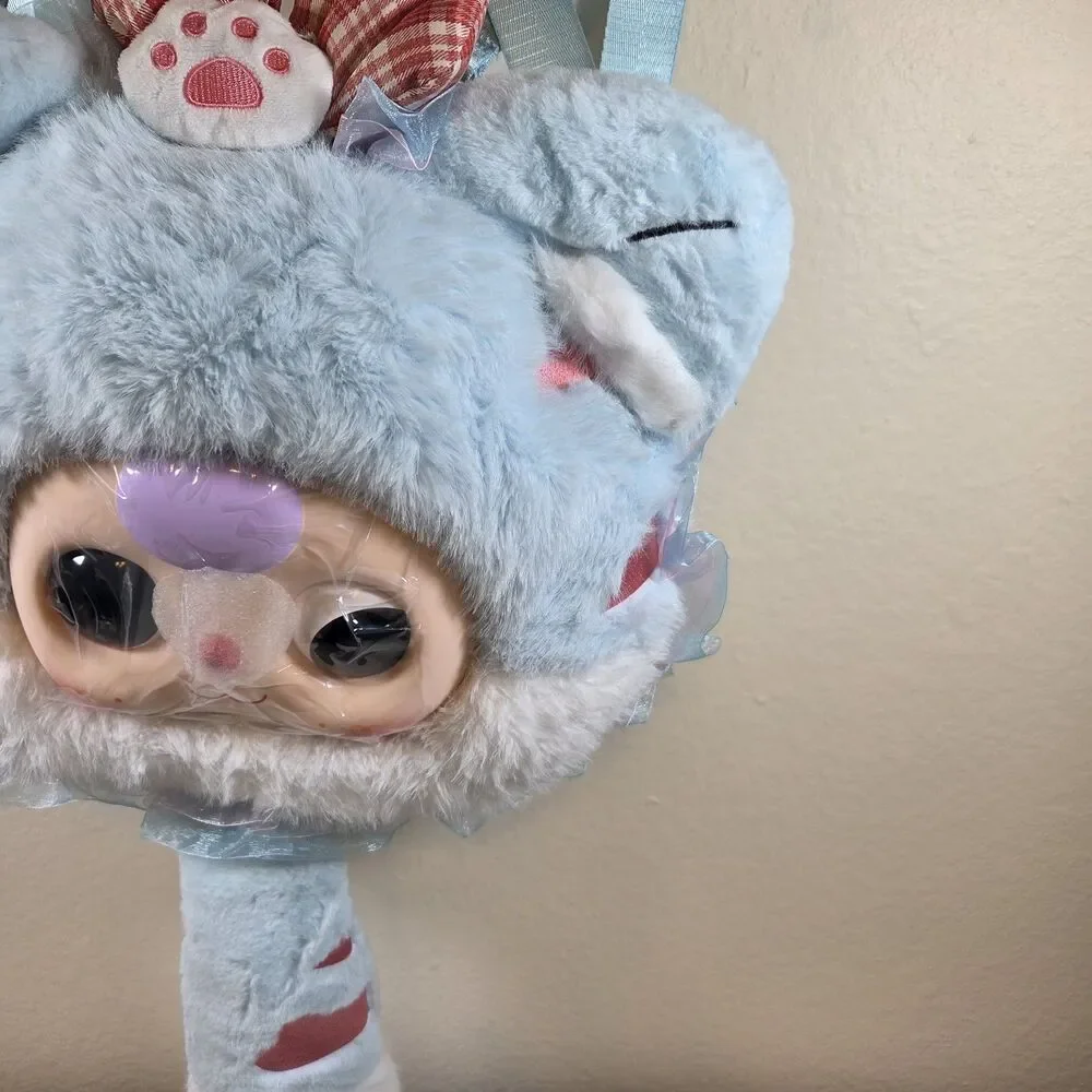 Baby Three BB3 800% Fairy Tale World Blue Cat Cool Cake Plush Backpack